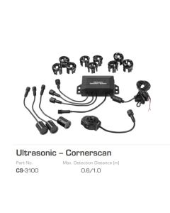CS-3100 CORNERSCAN KIT ULTRASONIC 12/24V