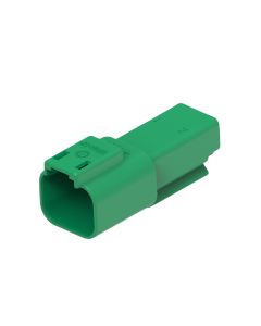 Deutsch DT04-2P-TN03/10 DT Series 2 Pin Green Receptacle