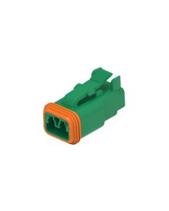 Deutsch DT06-2S-TN03/10 DT Series 2 Green Socket Plug