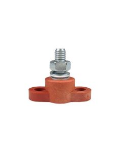 IONNIC JB3816-1R JUNCTION BLOCK RED SMALL BASE 1/4" POST