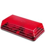 Ionnic 6L1.AA50 LED Blaze 2 Bolt Lightbar - Red Lens (6 Module)